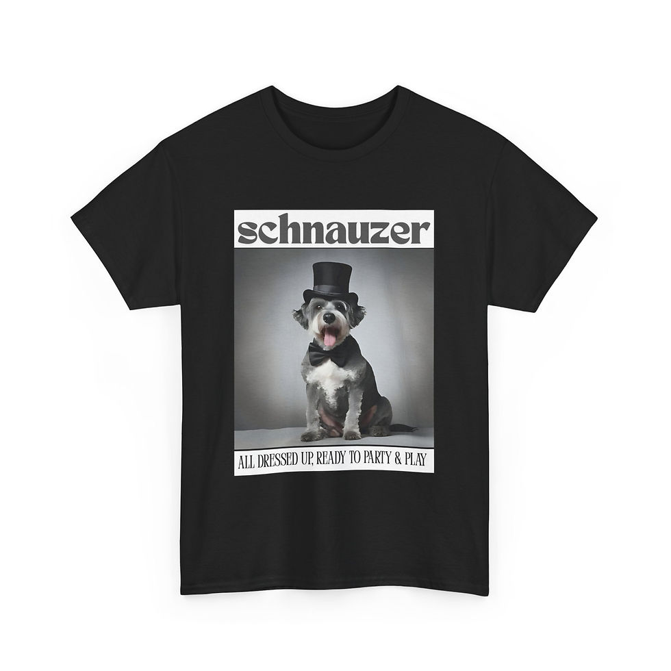 Thumbnail: SCHNAUZER PARTY TEE