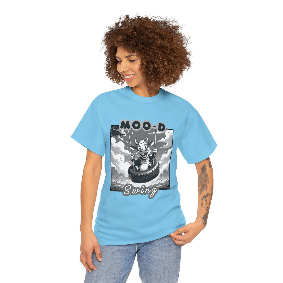 Thumbnail: Moo-D Swing Unisex Cotton Tee