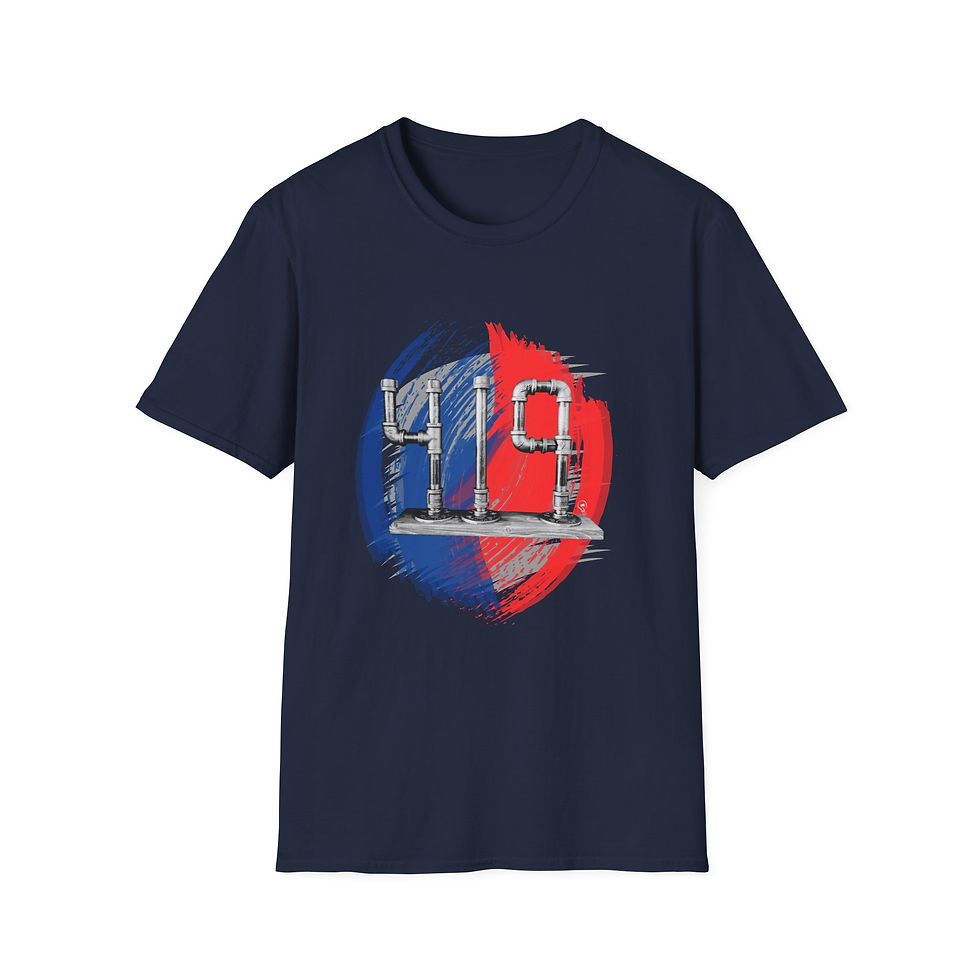 Thumbnail: 419 PIPE NUMBERS TEE - TOLEDO LAMP COMPANY