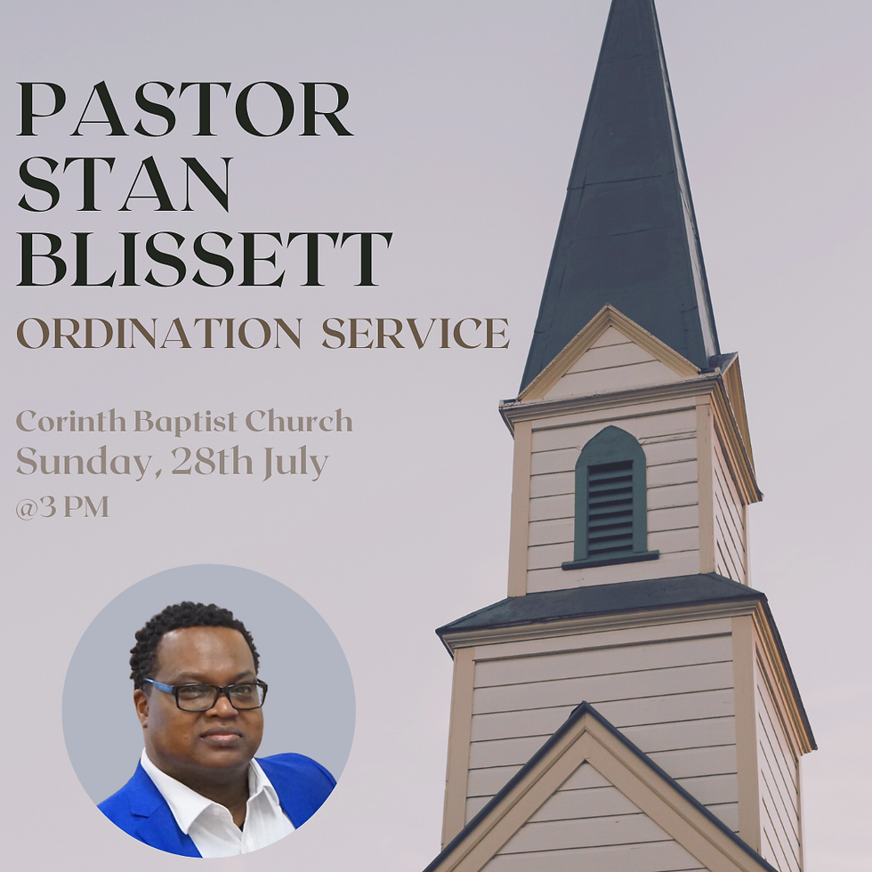 Stan Blissett Pastor Ordination Service