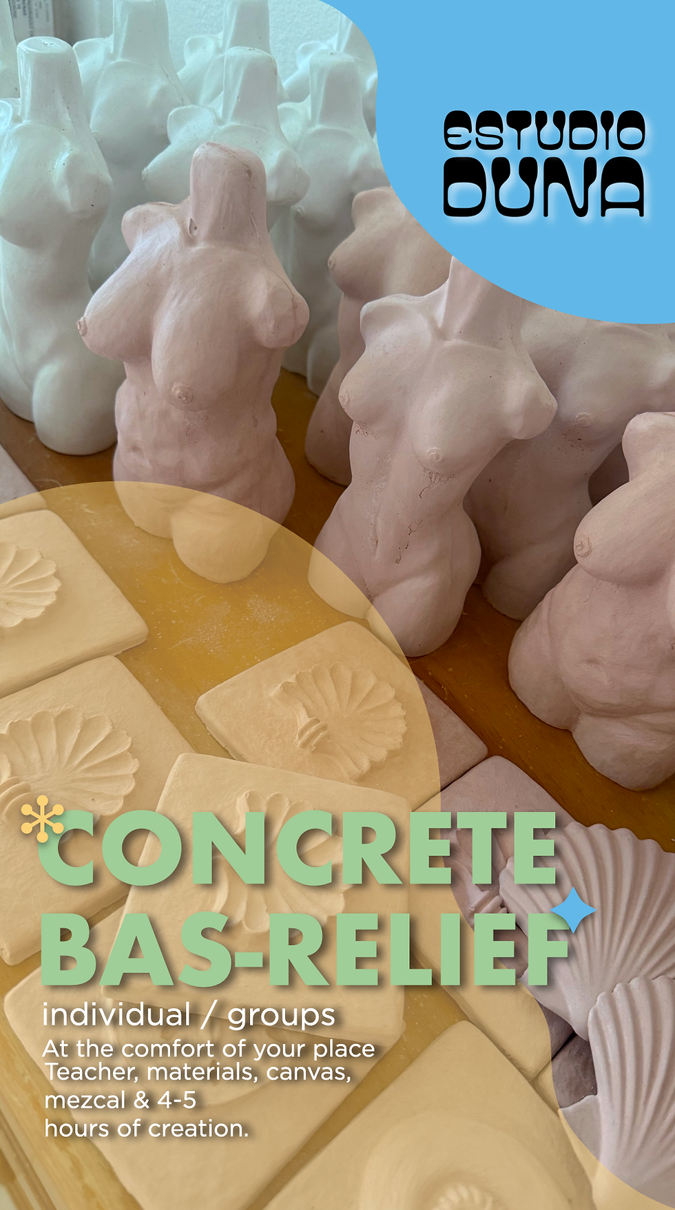 Taller de Alto Relieve en Concreto