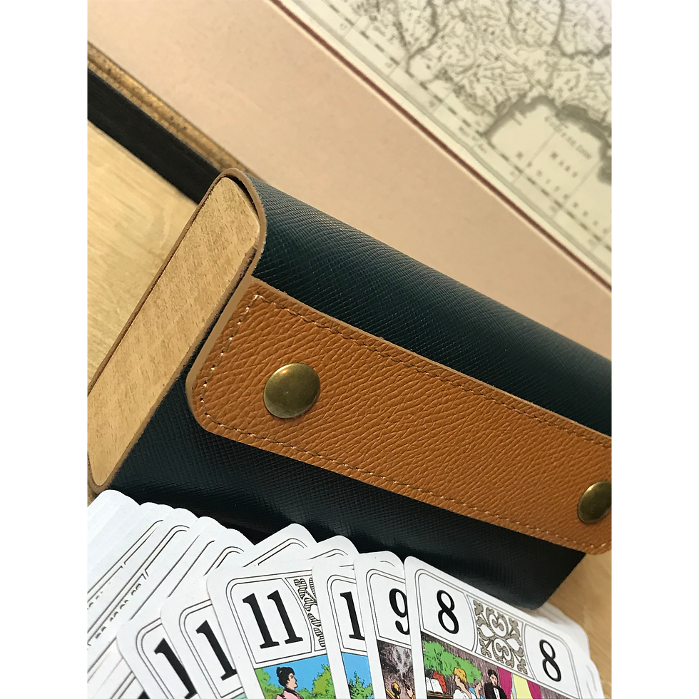 Etui jeu de tarot