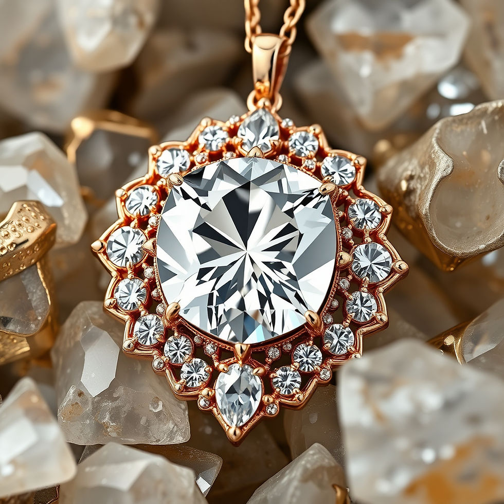 permanent jewelry surrounded by crystals.jpg