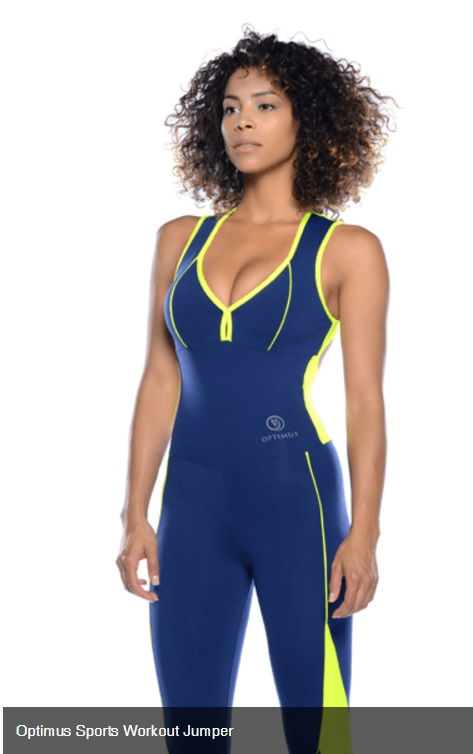 Thumbnail: OPTIMUS SPORTSWEAR WORKOUT JUMPER (BLUE&GOLD/BLACK