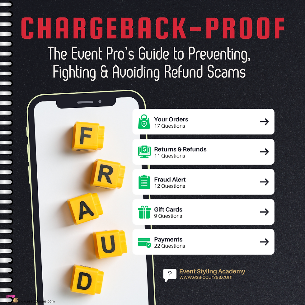 ESA ChargeBack Proof