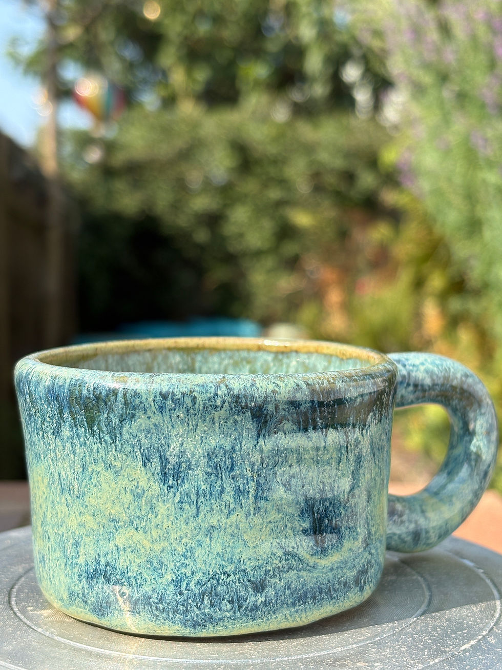 Thumbnail: Small Decorative Sea Inspired Mug