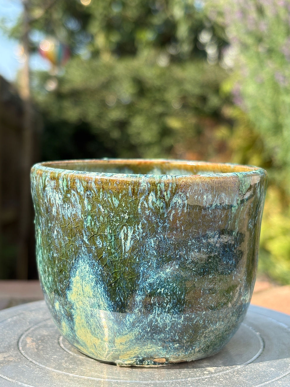 Thumbnail: Small Decorative Sea Inspired Pot