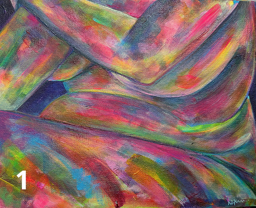 Original Body Beautiful Artwork with vibrant colors
