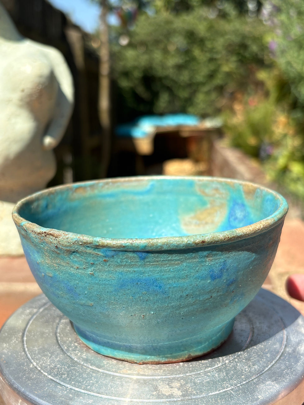 Thumbnail: Turquoise  Sea Inspired Bowl