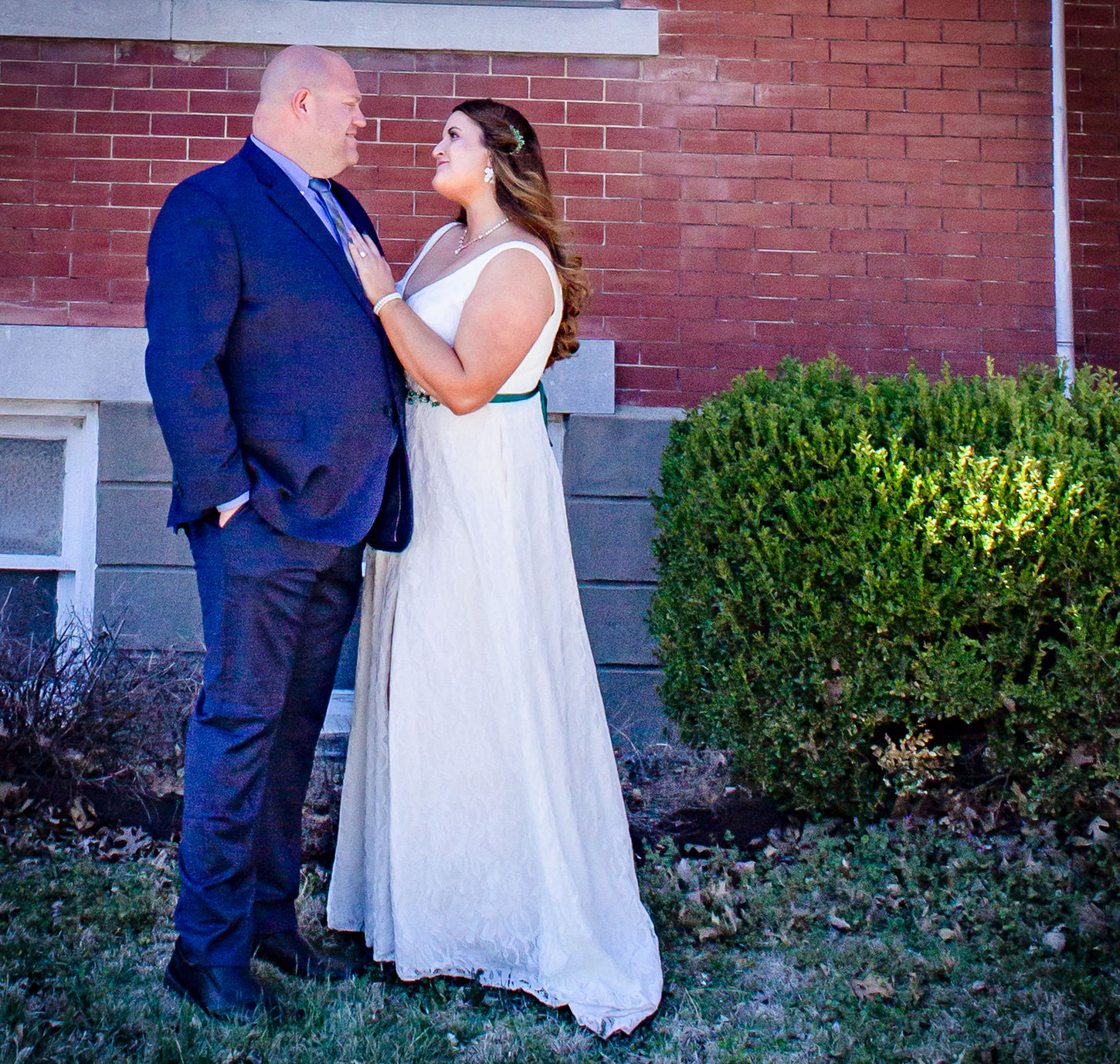 Posed Wedding Photo