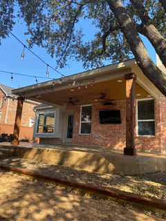 custom simple outdoor patio cover