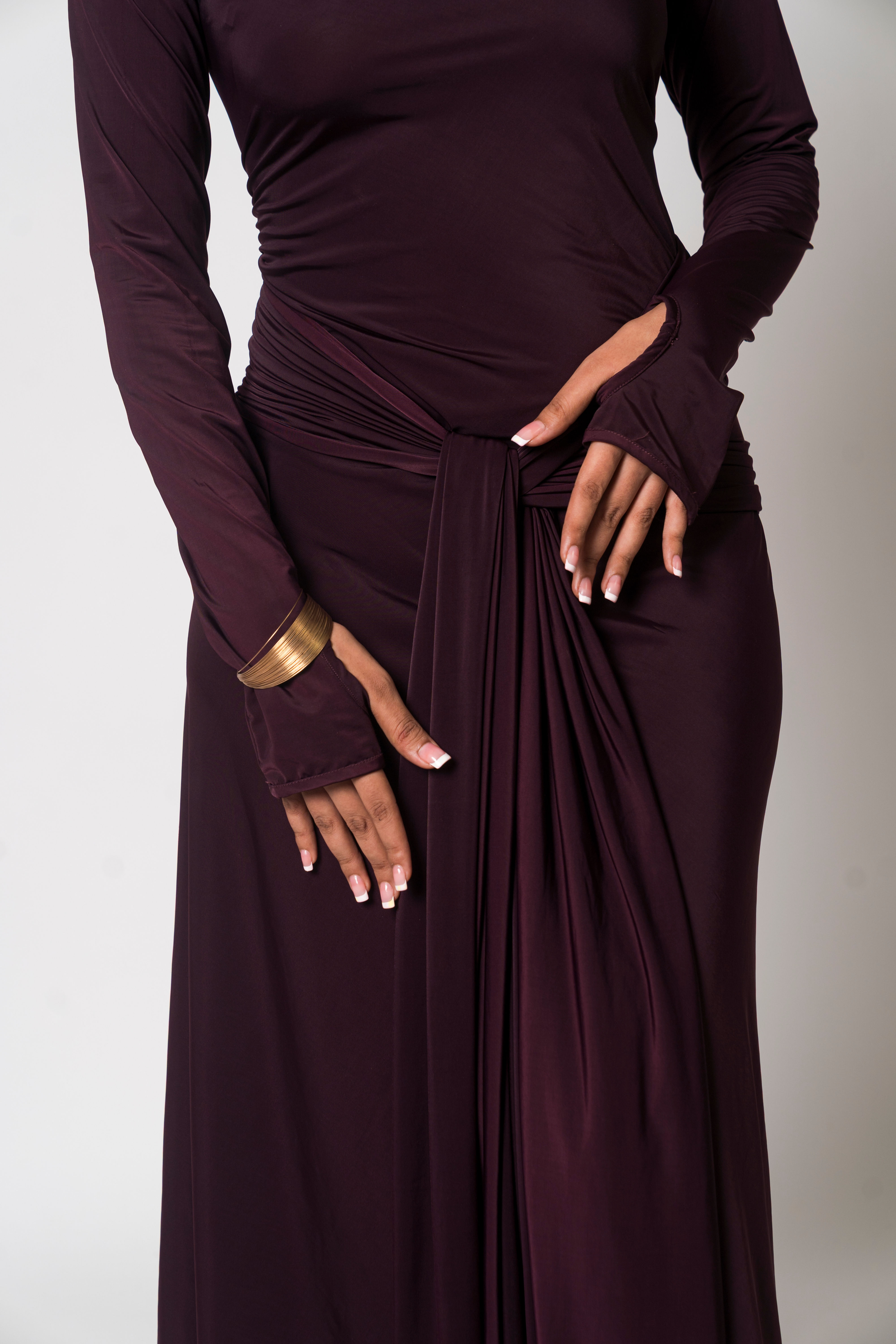 The Serene Knot Dress