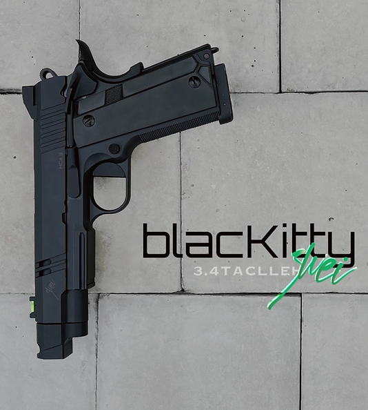 スペアマガジン付き Kitty co2ガスガン Black スペアマガジン付き Kitty co2ガスガン Black