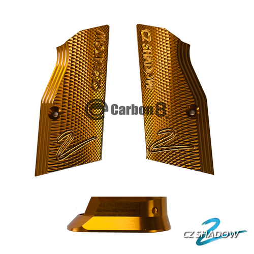 CZ SHADOW-2専用 アルミ SHORTグリップ & マグウェル セット | Carbon8