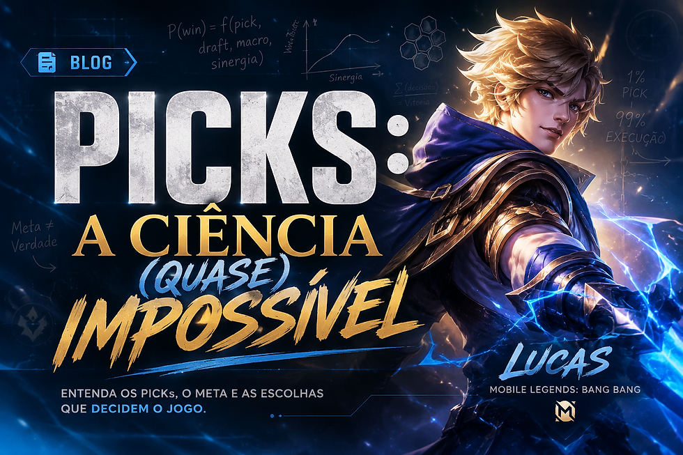 PICKS: A CIÊNCIA (QUASE) IMPOSSÍVEL