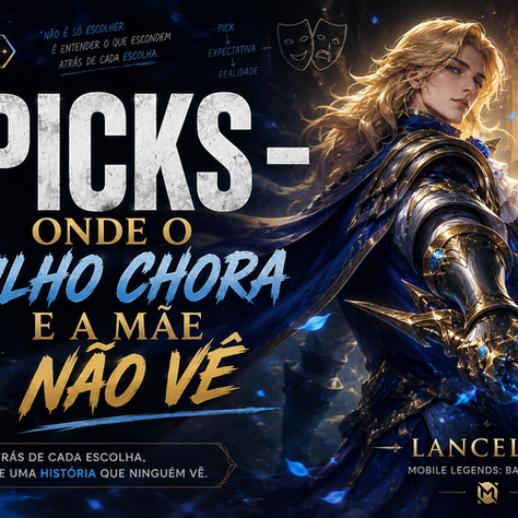 PICKS – ONDE O FILHO CHORA E A MÃE NÃO VÊ