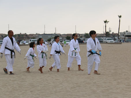 ORANGE COUNTY SHORINJI KEMPO HUNTINGTON BEACH CLEAN UP EVENT ! ! !