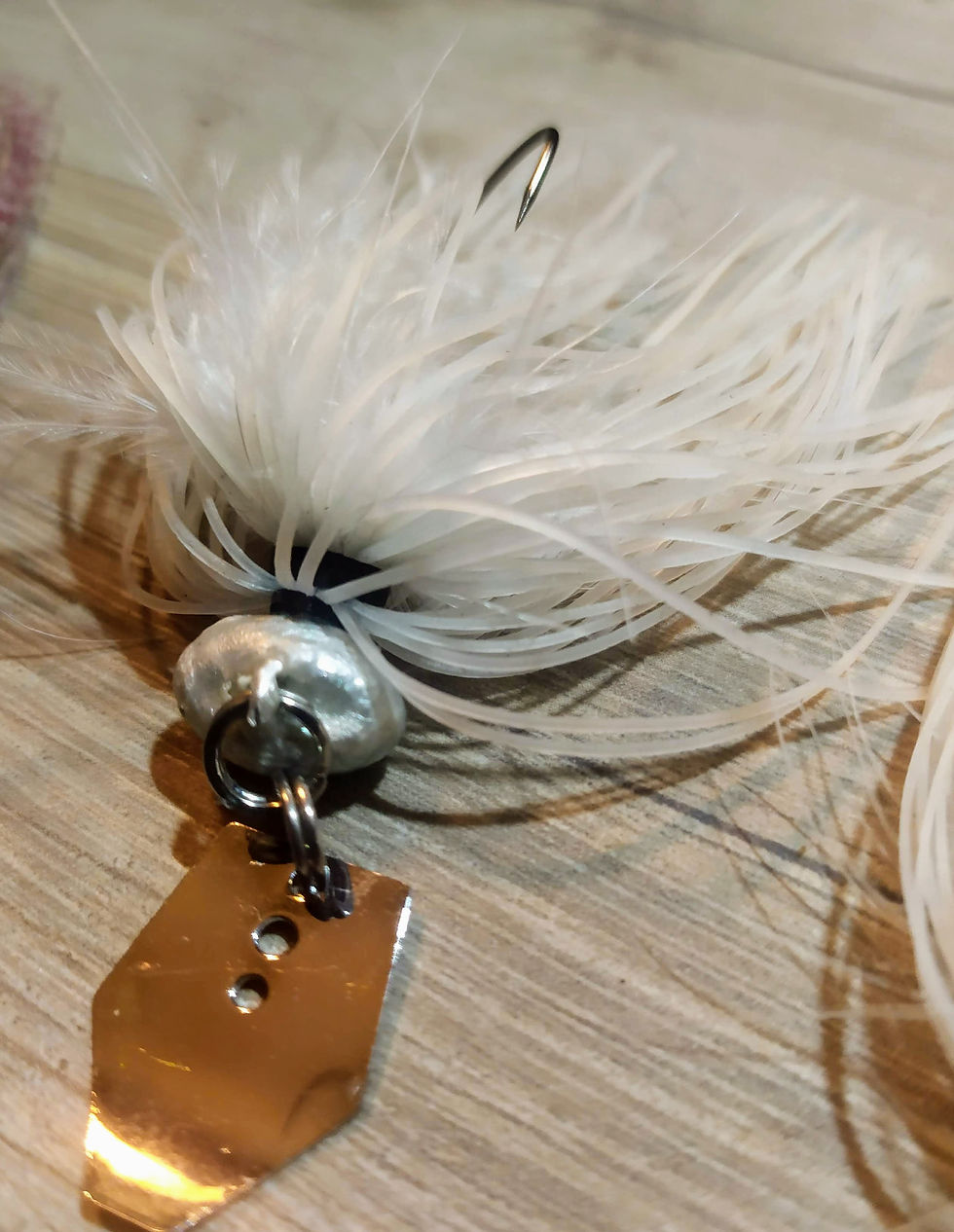 Miniature : Tiny Woodoo bladed jig 