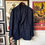 Thumbnail: P. Johnson Tailors Navy Pin Striped Suit - UK38
