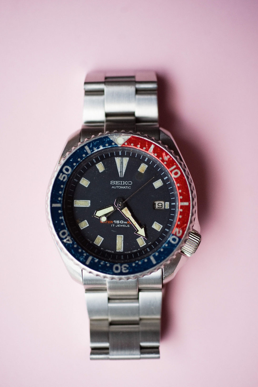 Thumbnail: Vintage Seiko Pepsi w/ Strapcode Oyster Bracelet