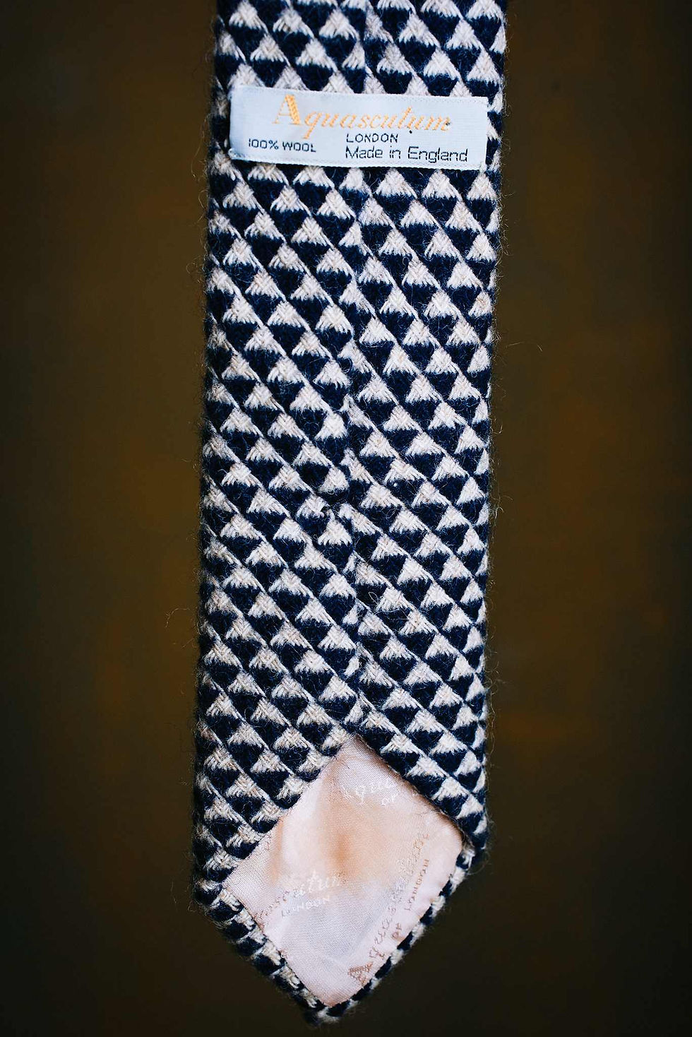 Thumbnail: Vintage Aquascutum Wool Tie