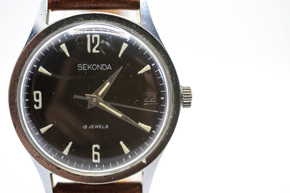 Thumbnail: Vintage 60s Sekonda - 34mm