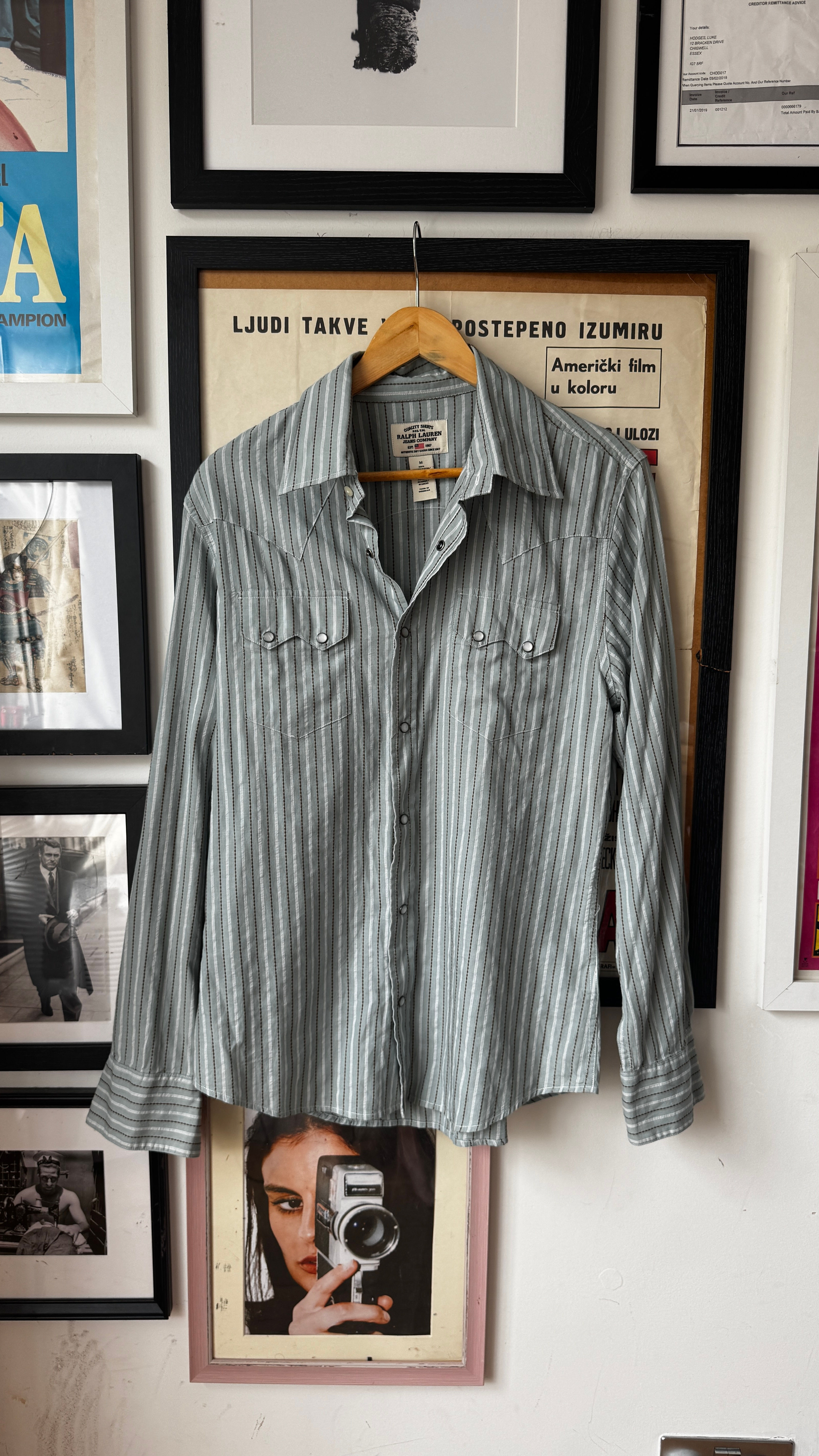 Polo Ralph Lauren Western Shirt - M