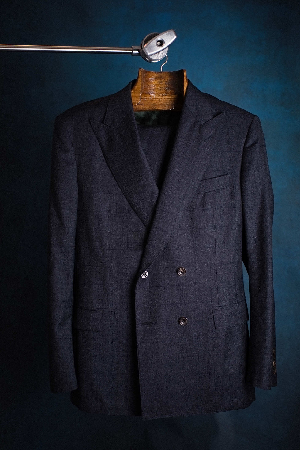 Richard James Double Breasted Suit / Navy - 42R