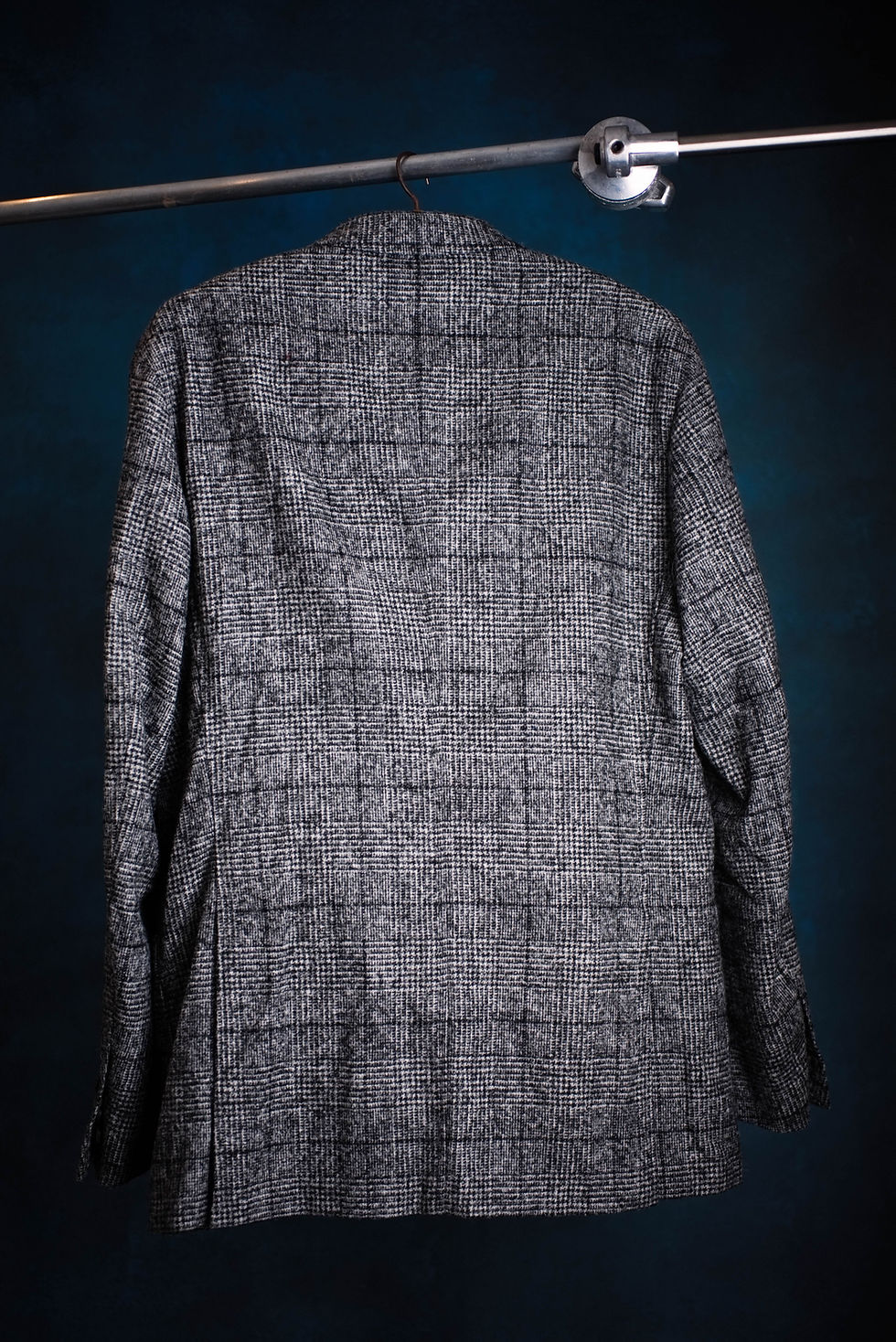 Thumbnail: Drake's Men's Baby Alpaca Glen Check Suit - IT 48