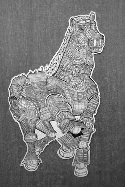 Animaux en batîment, Cheval