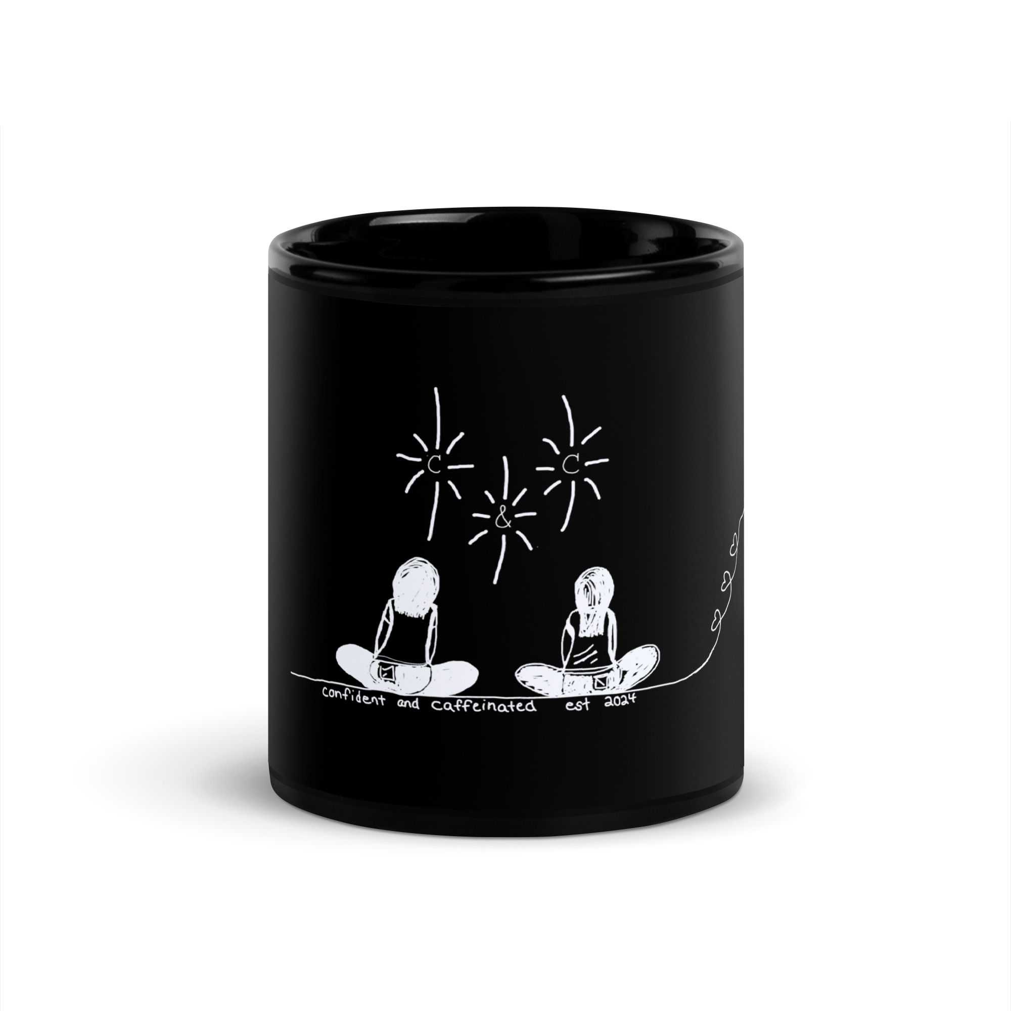 Black Glossy Mug