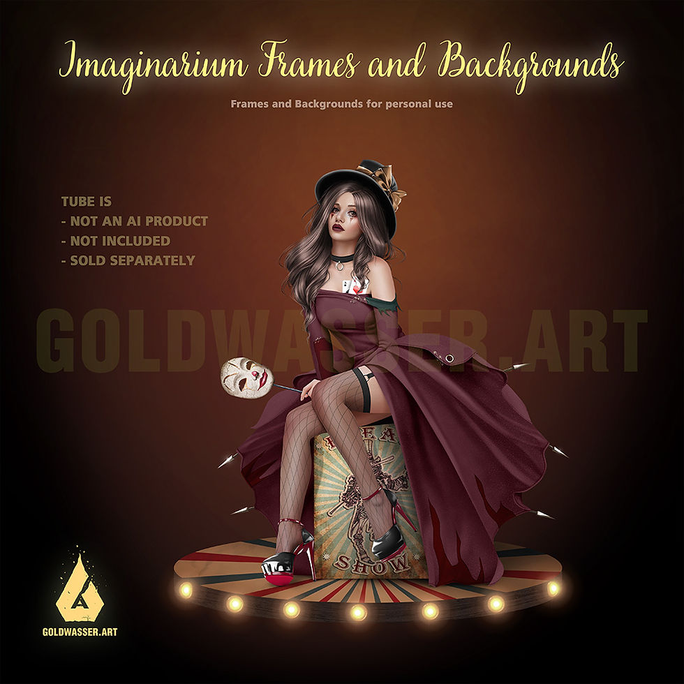 Thumbnail: AI Imaginarium Frames and Backgrounds