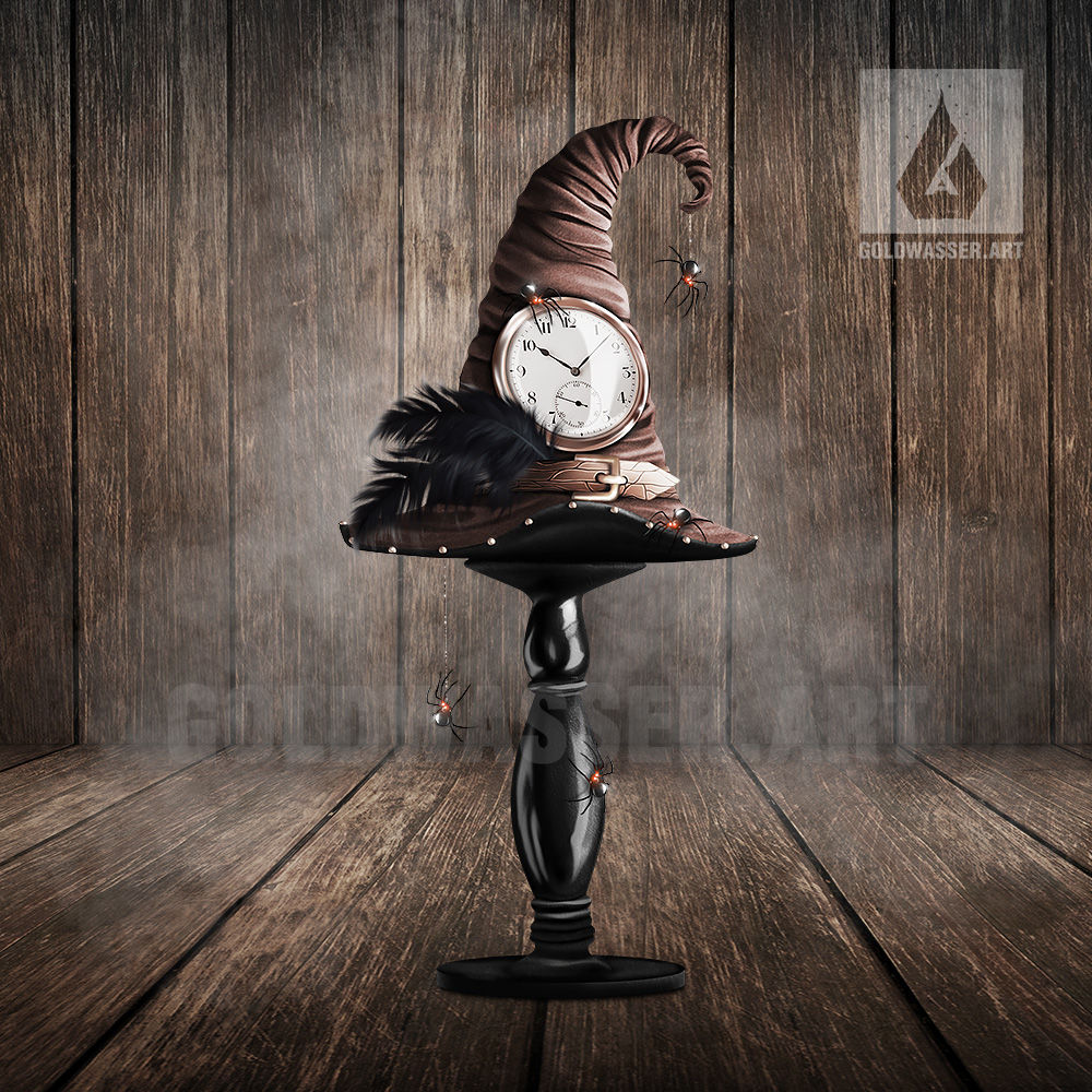 CU/PU Magic hat clock