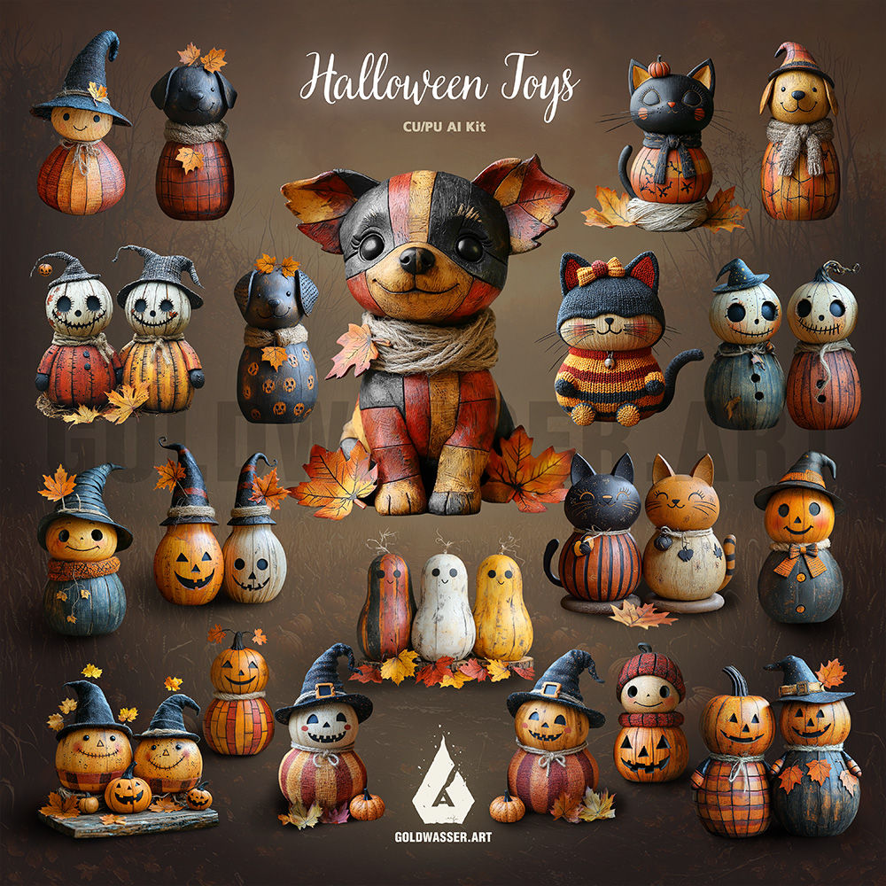 AI CU/PU Halloween Toys