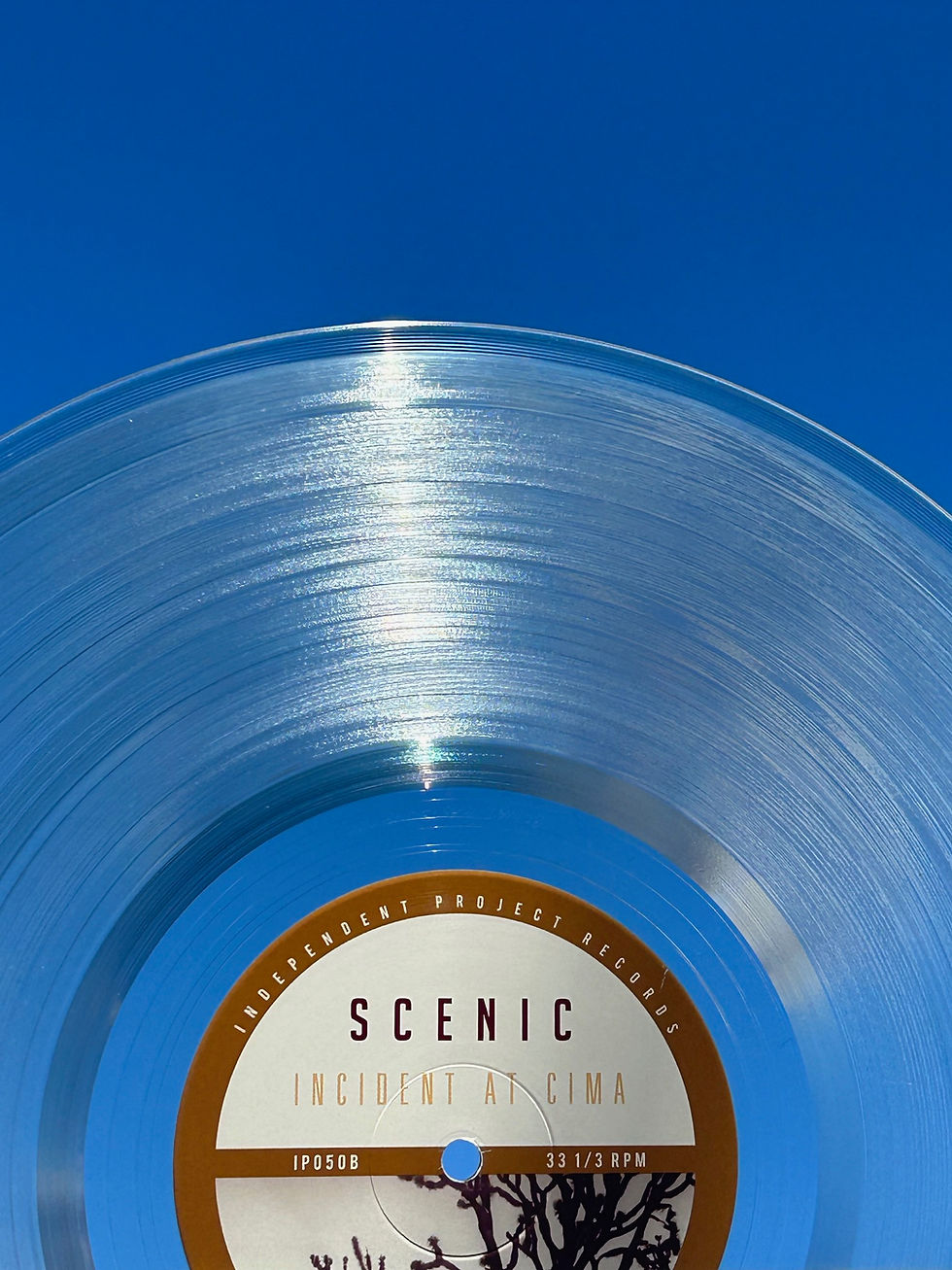 Thumbnail: SCENIC  -  Incident At Cima clear/tinted vinyl LP