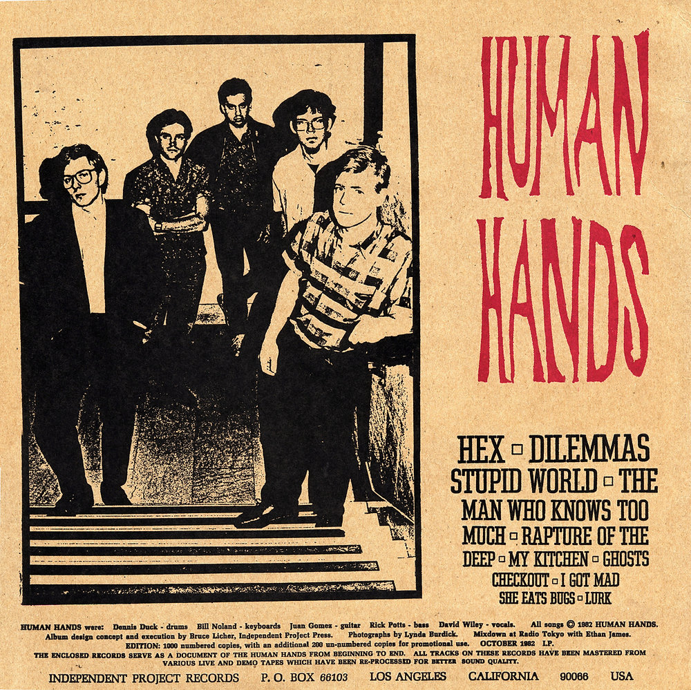 Sensible Guys Who Do What They Want To HUMAN HANDS Recollections