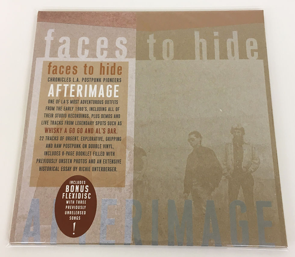 Thumbnail: AFTERIMAGE Bundle -  Faces To Hide on White Vinyl plus original Fade In 12" EP
