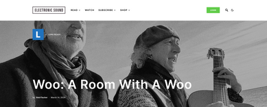Woo: A Room With A Woo - Electronic Sound Article & Interview by Bob Fischer
