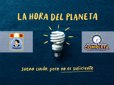 LA HORA DEL PLANETA-DÍA DEL AHORRO Y EFICIENCIA ENERGÉTICA-28 de marzo.