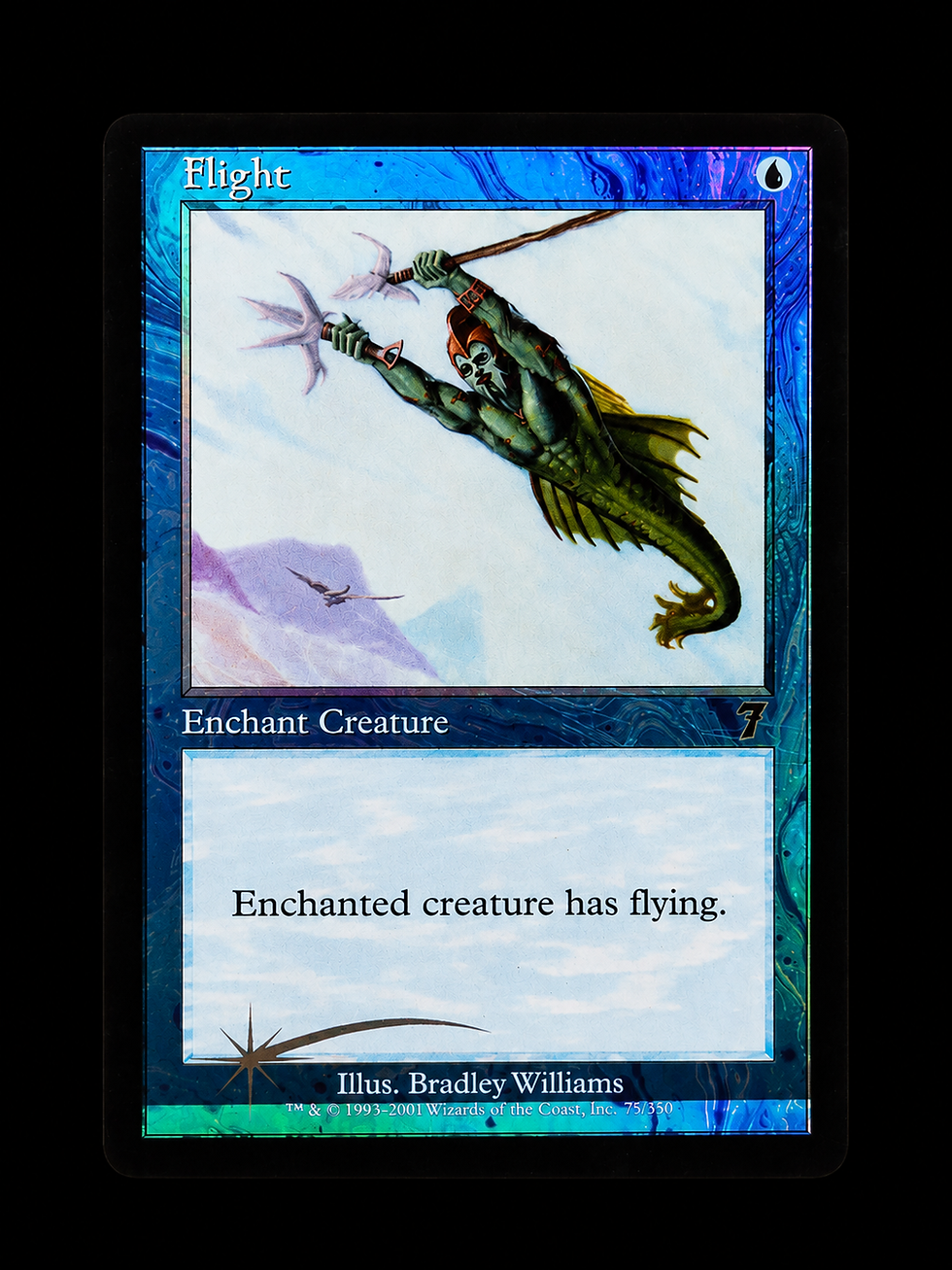 Oldborder Foil Foil cut line MTG