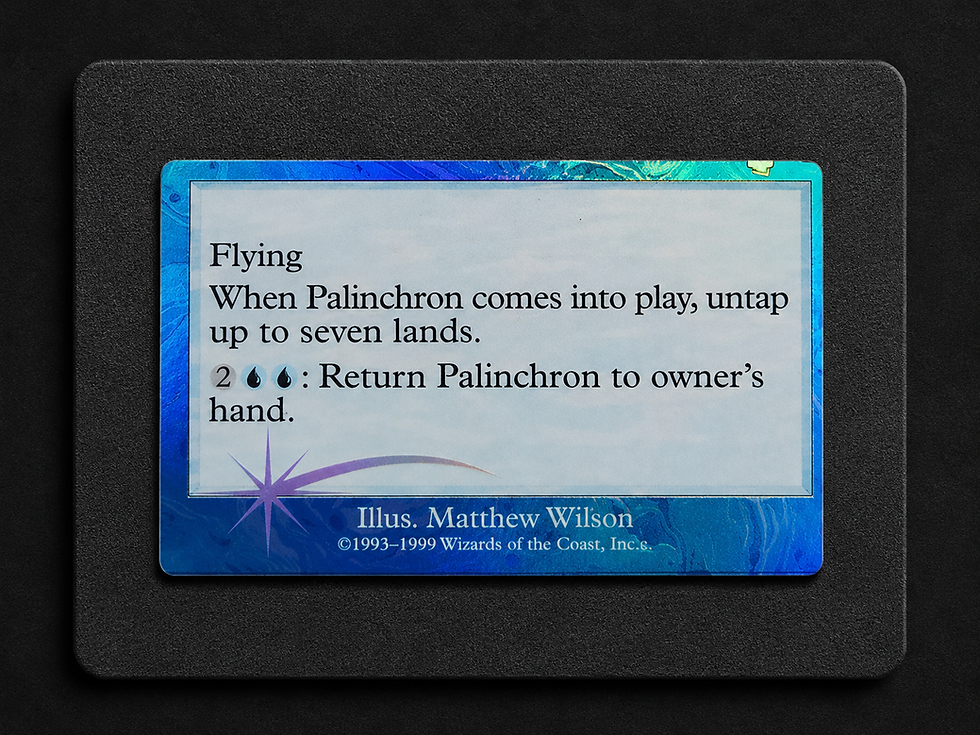 Oldborder Foil Textbox MTG