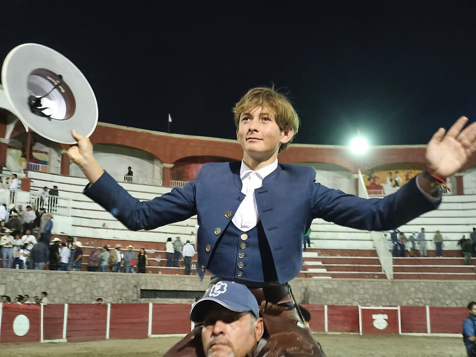 André a hombros en Jerez, Zacatecas