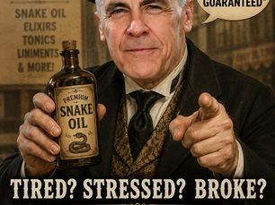 Carney Sets the Gold Standard for Snake-Oil Salesmen...Cruise Ships are Floating Petri Dishes...Mamdani Is Going to get a Rude Awakening...