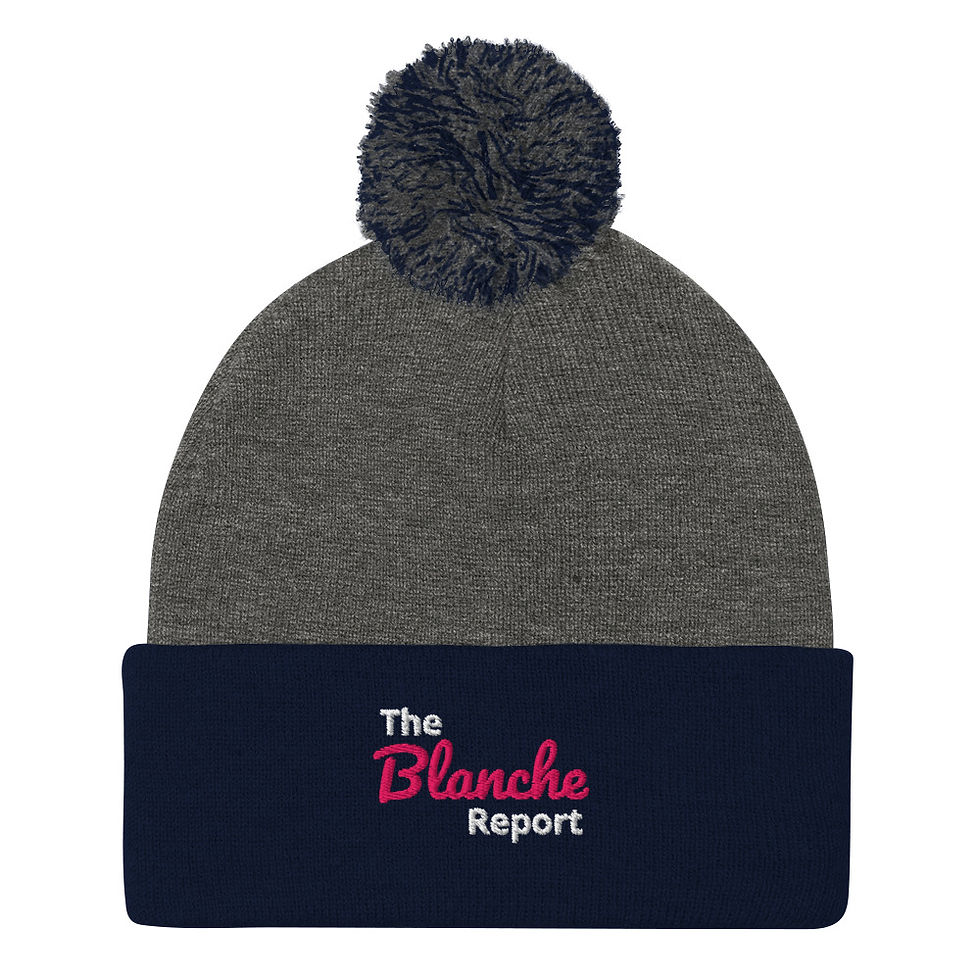 Thumbnail: The Official Blanche Report Pom-Pom Beanie