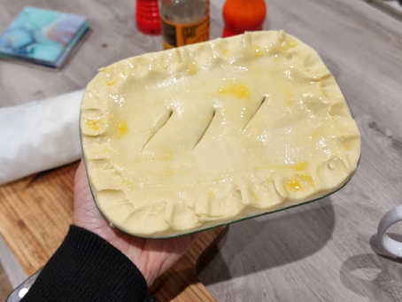 Mince and Puff Pastry Pie!