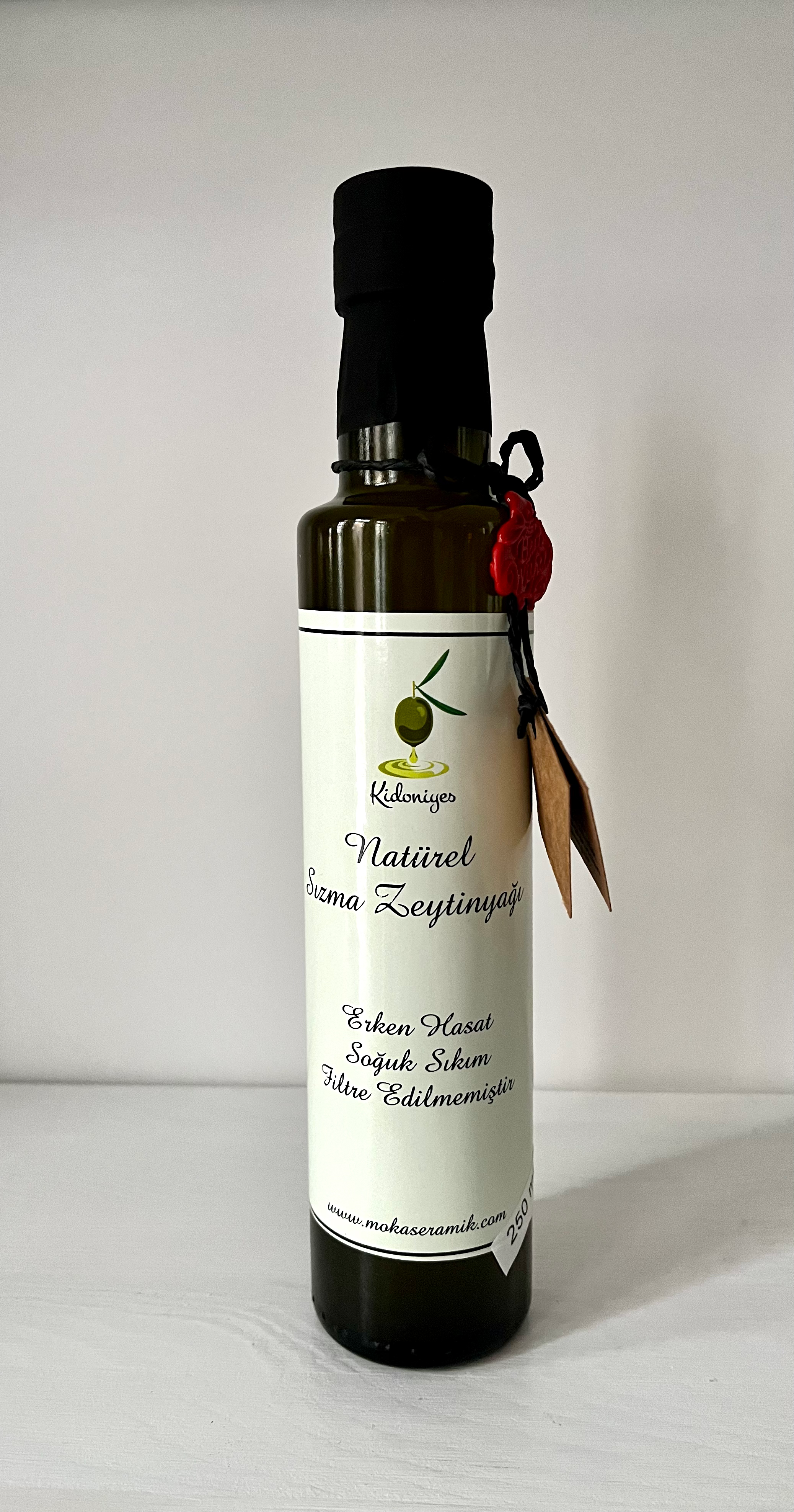 250 ml Erken Hasat Soğuk Sıkım Natürel Sızma Zeytinyağı
