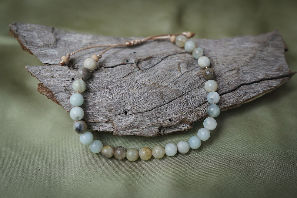 Thumbnail: Healing Stone Bead Bracelet
