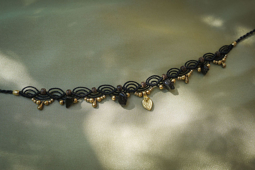 Thumbnail: Obsidian Anklet