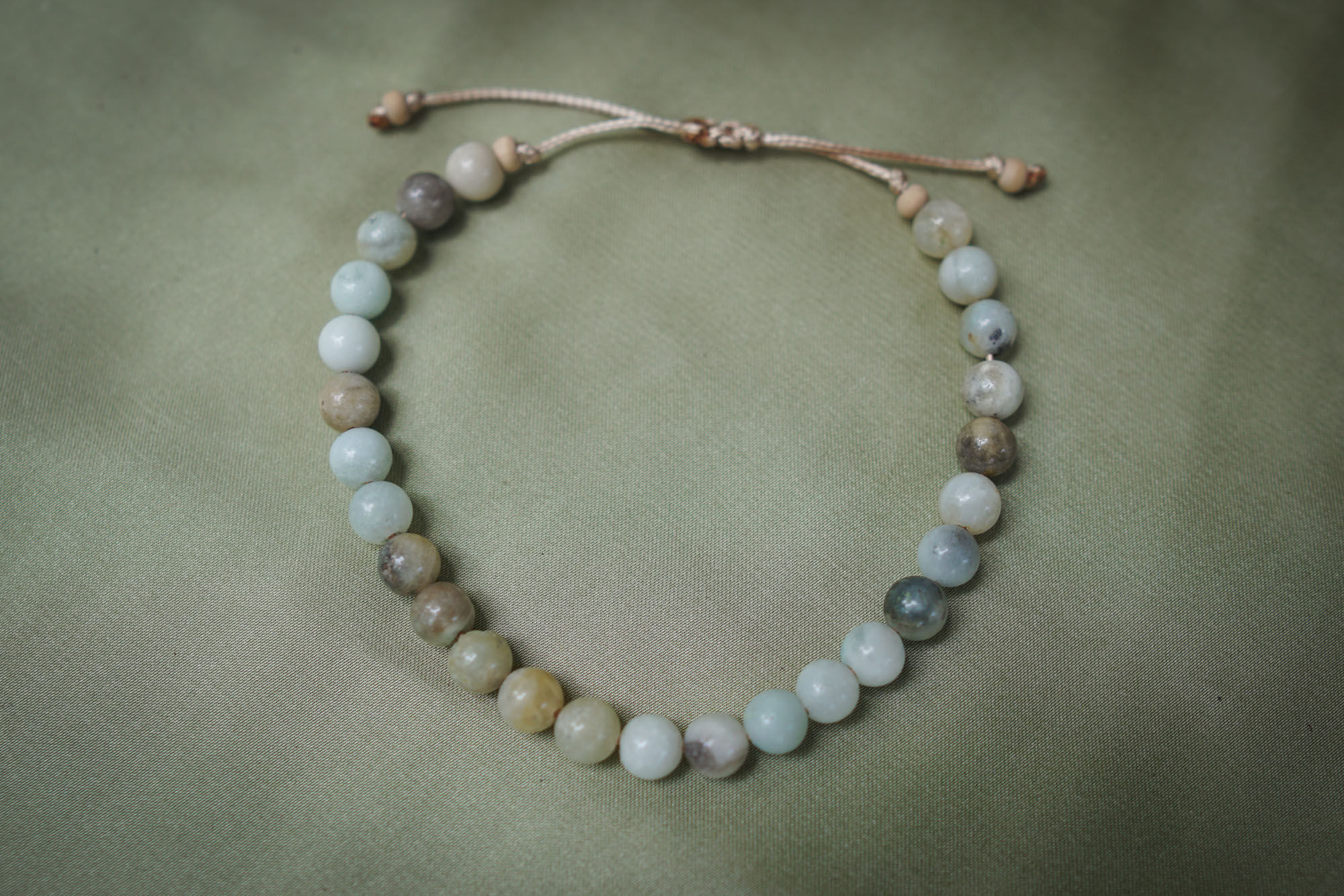 Healing Stone Bead Bracelet