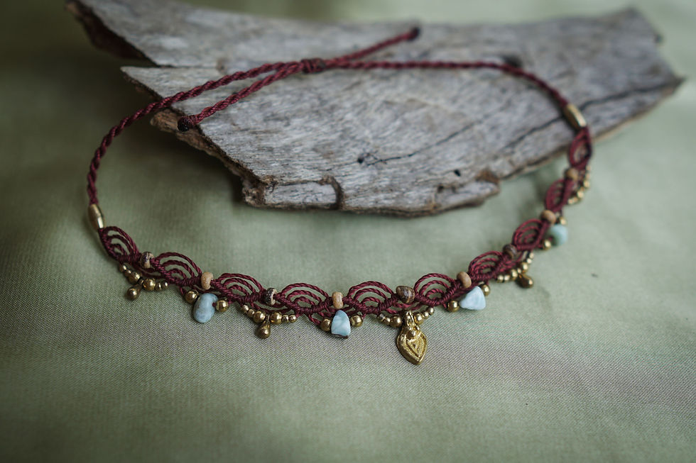 Thumbnail: Larimar Anklet